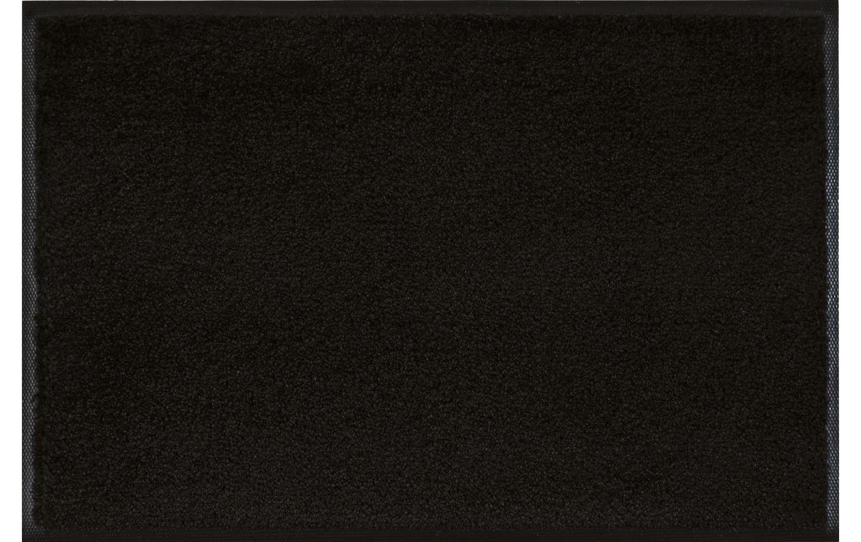 wash+dry, Fussmatte Schwarz, 60 cm x 90 cm