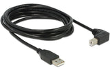 Delock, USB 2.0-Kabel USB A - USB B 3 m