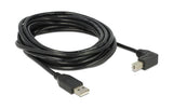 Delock, USB 2.0-Kabel USB A - USB B 5 m