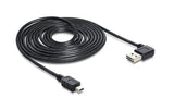 USB2.0-Kabel Easy A-MiniB: 2m