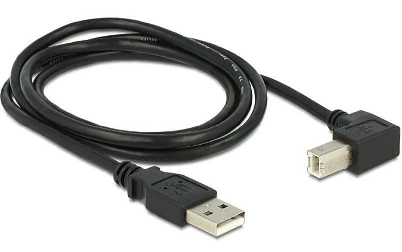 Delock, USB 2.0-Kabel USB A - USB B 1 m
