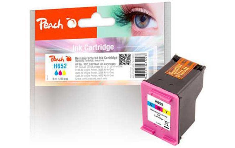 Peach Tinte HP F6V24AE, No652, color