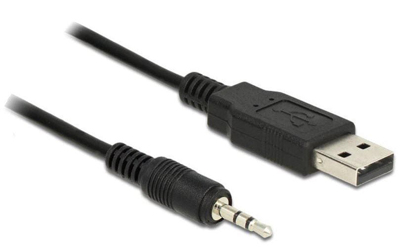 Delock 1.8m USB-Seriel TTL Kabel, Klinke 3P