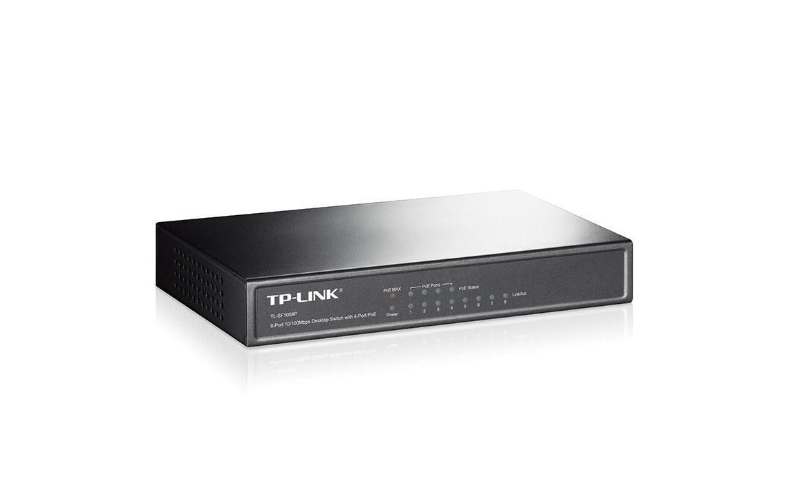 TP-Link TL-SF1008P: 8Port PoE Switch