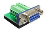 Delock Terminalblock RS232 DB9 Buchse