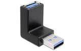 USB3.0 Winkeladapter: A-Buchse zu A-Stecker