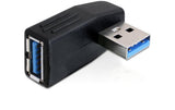 USB3.0 Winkeladapter: A-Buchse zu A-Stecker