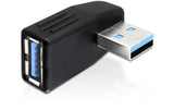 USB3.0 Winkeladapter: A-Buchse zu A-Stecker