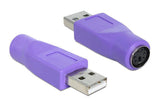 USB Stecker zu PS/2-Buchse Adapter