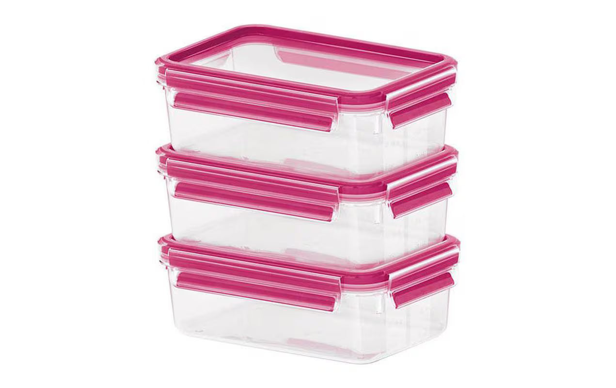 Emsa, Vorratsbehälter 3 Stück, 1.65 l, Rosa