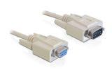 Delock Verlängerungskabel RS-232 DB9 -