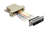 RJ-45 Buchse zu DB25 Stecker Montagesatz