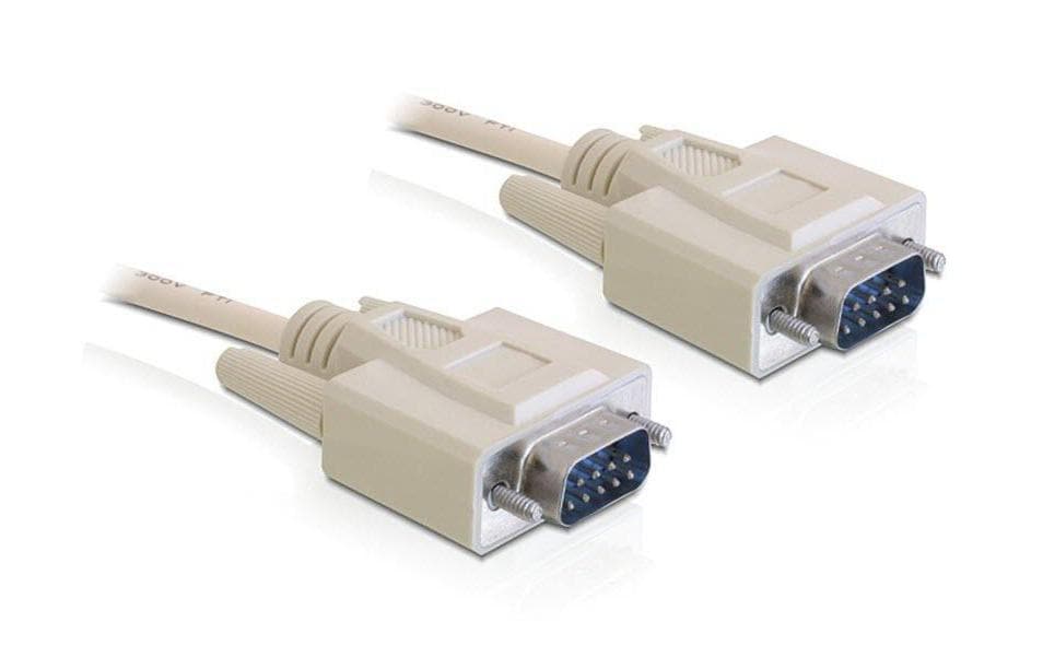 Serielles Kabel DB9 St.-St. 10m, RS-232