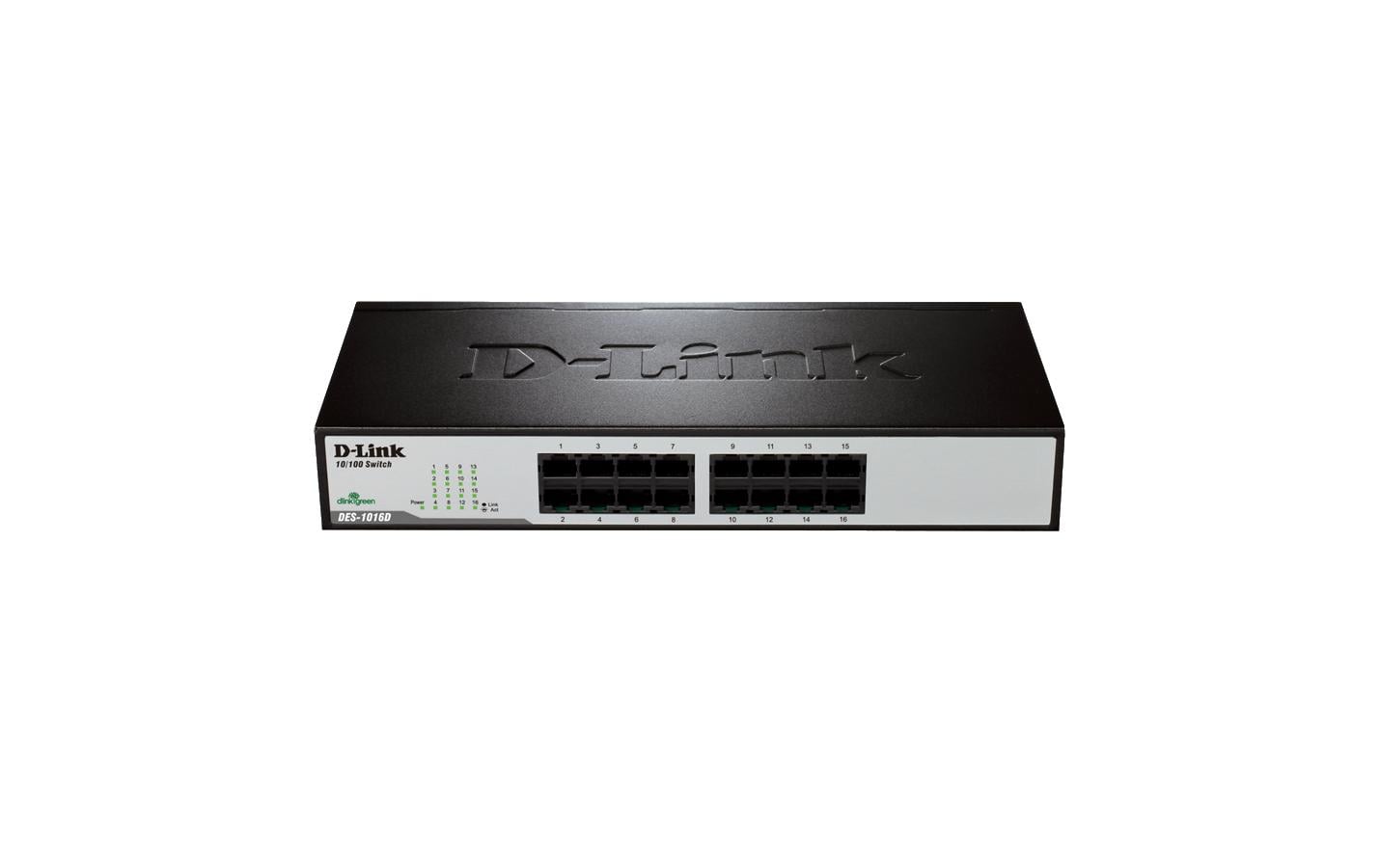 D-Link DES-1016D: 16Port Switch, 100Mbps