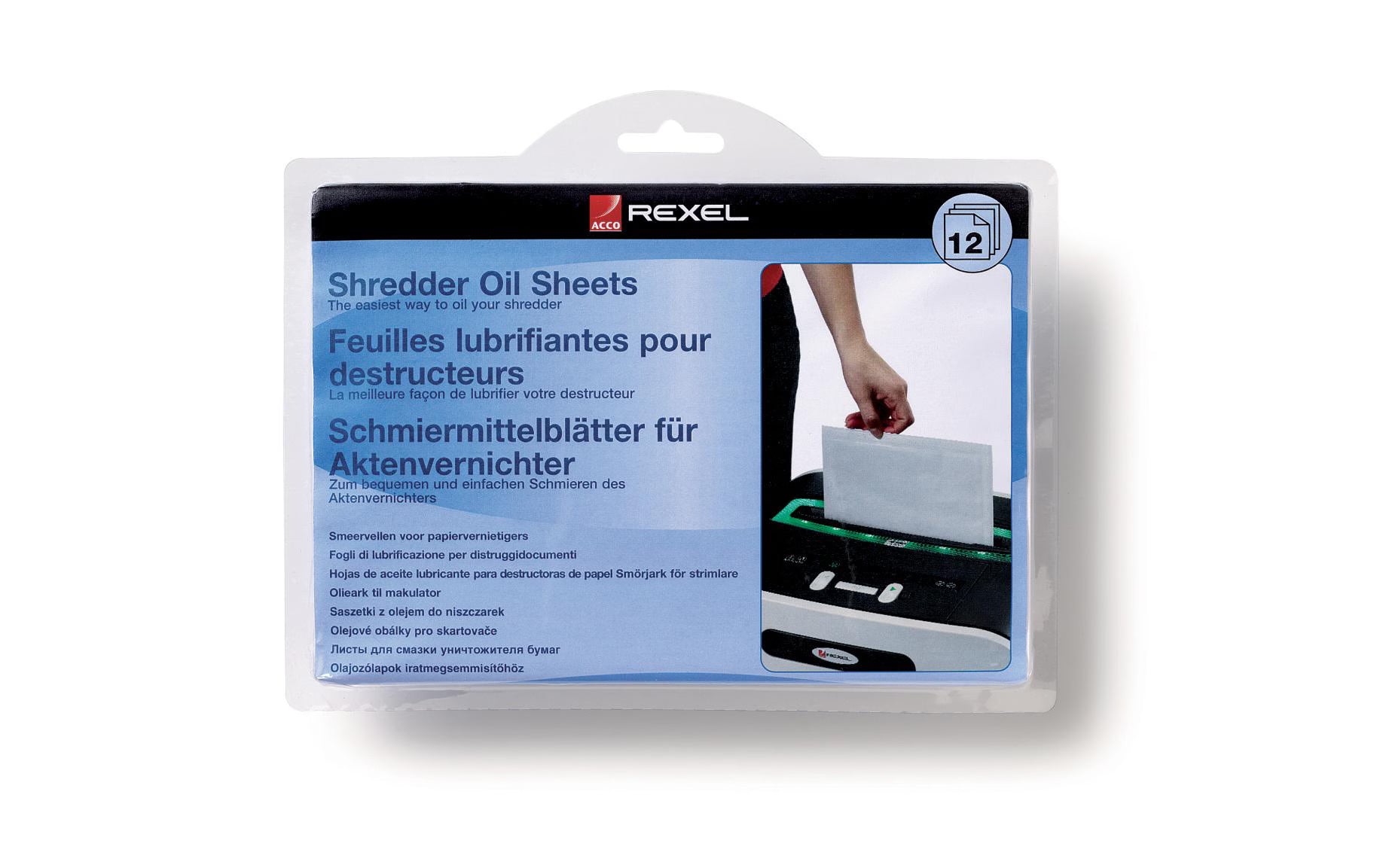 Rexel Ölblätter für Aktenvernichter