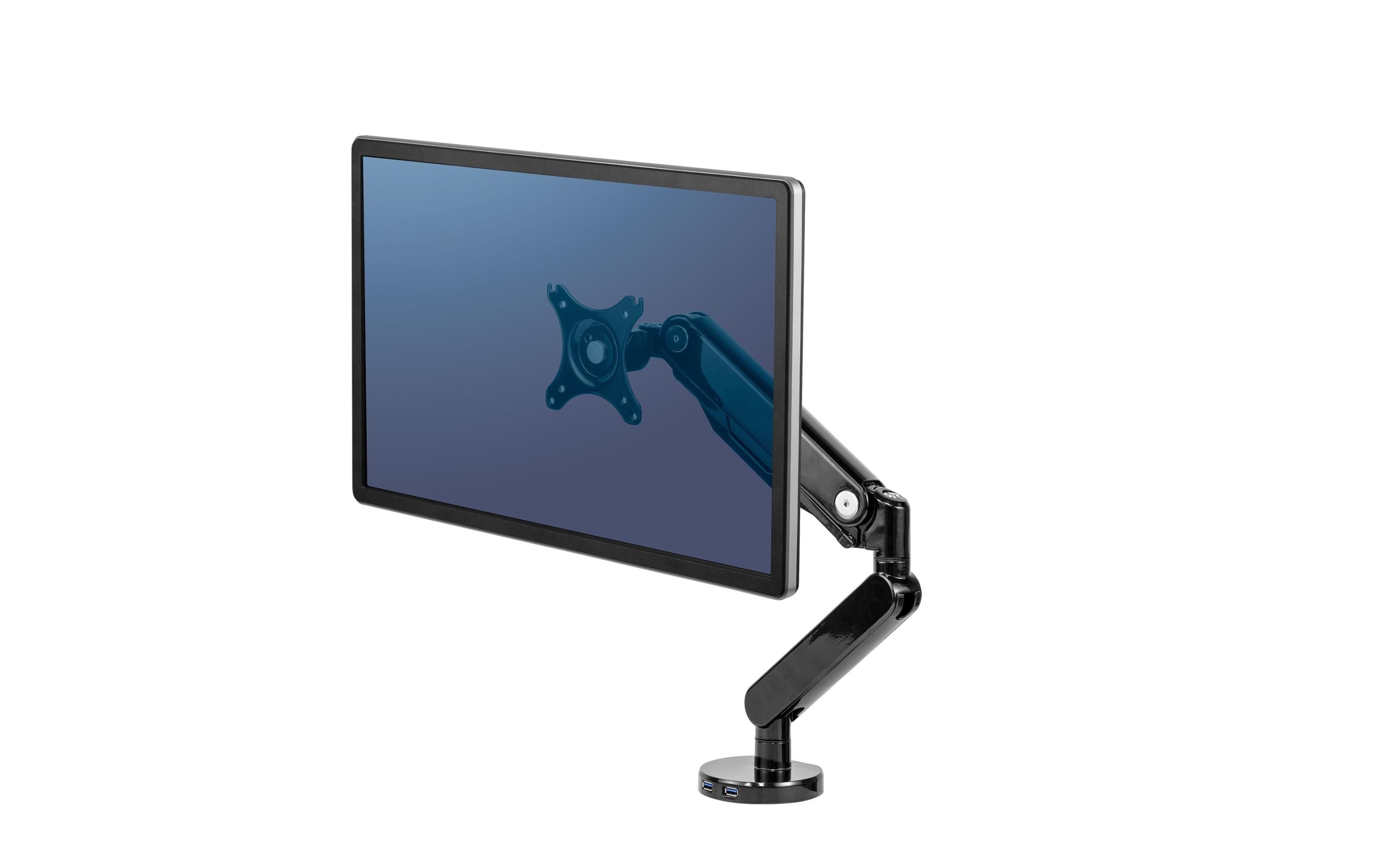 Fellowes Single-Monitorarm Platinum Serie