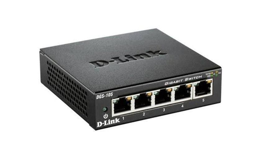 D-Link DGS-105/E: 5Port Switch, 1Gbps Eco