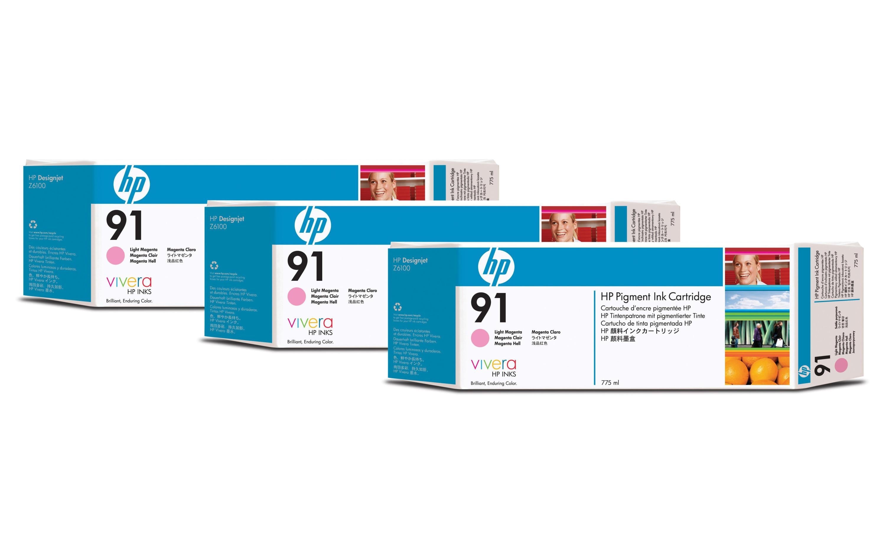 HP Tinte Nr. 91 - Light Magenta (C9487A)