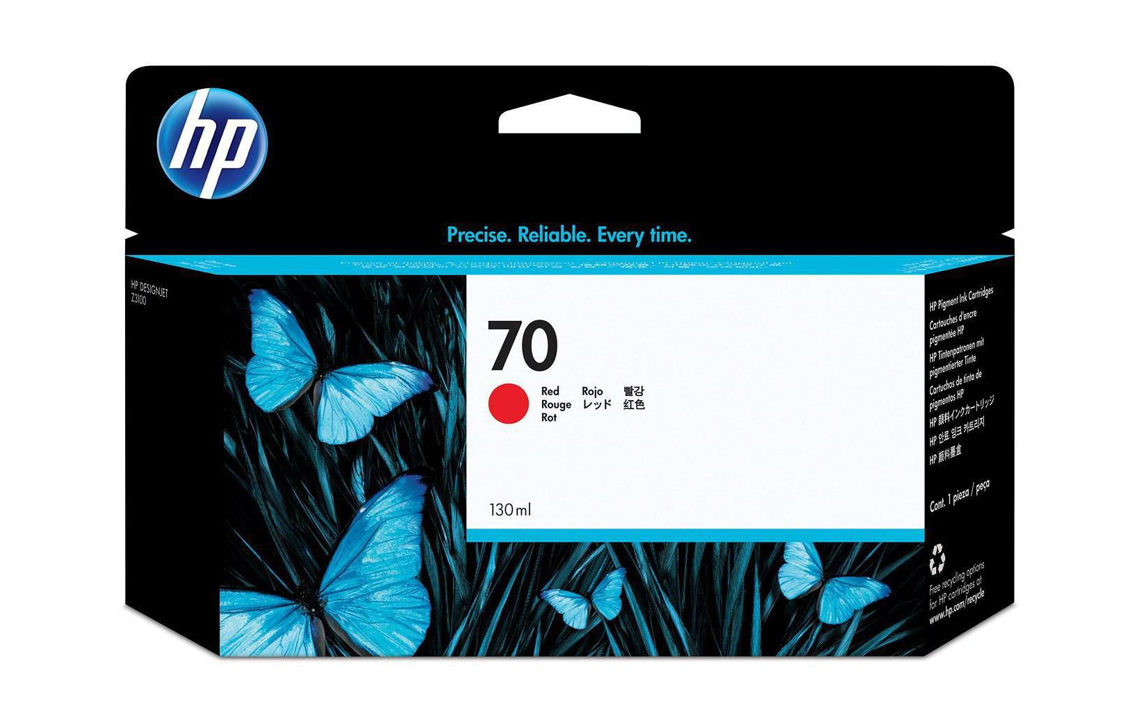 HP, Tinte Nr. 70 (C9456A) Red