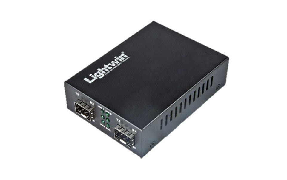 Lightwin Medienkonverter: 2x SFP