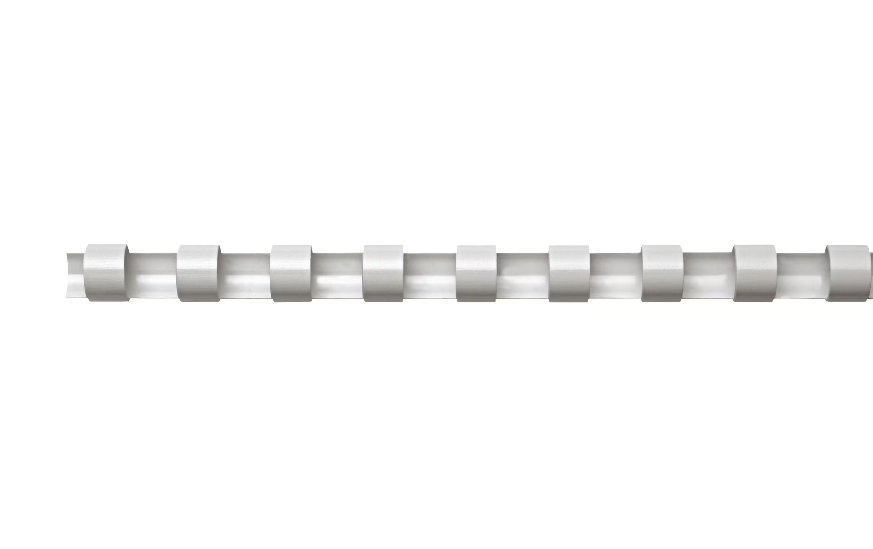 Binderücken 8mm, weiss, 25 Stk.