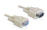 Delock Verlängerungskabel RS-232 DB9 -