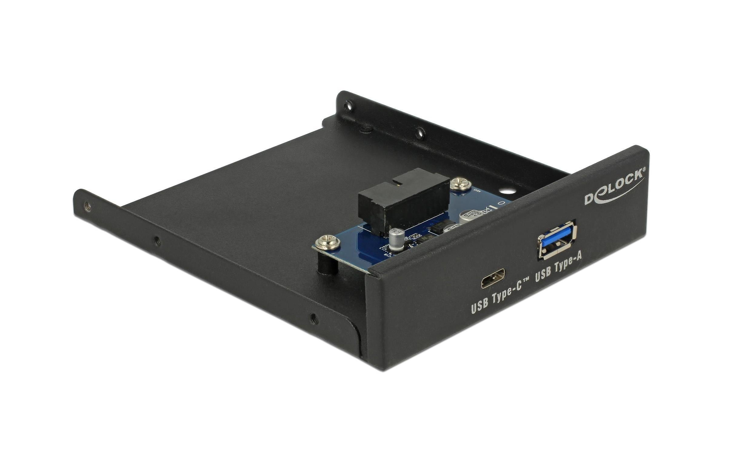 Delock USB 3.1/2.0 Hub Front Panel