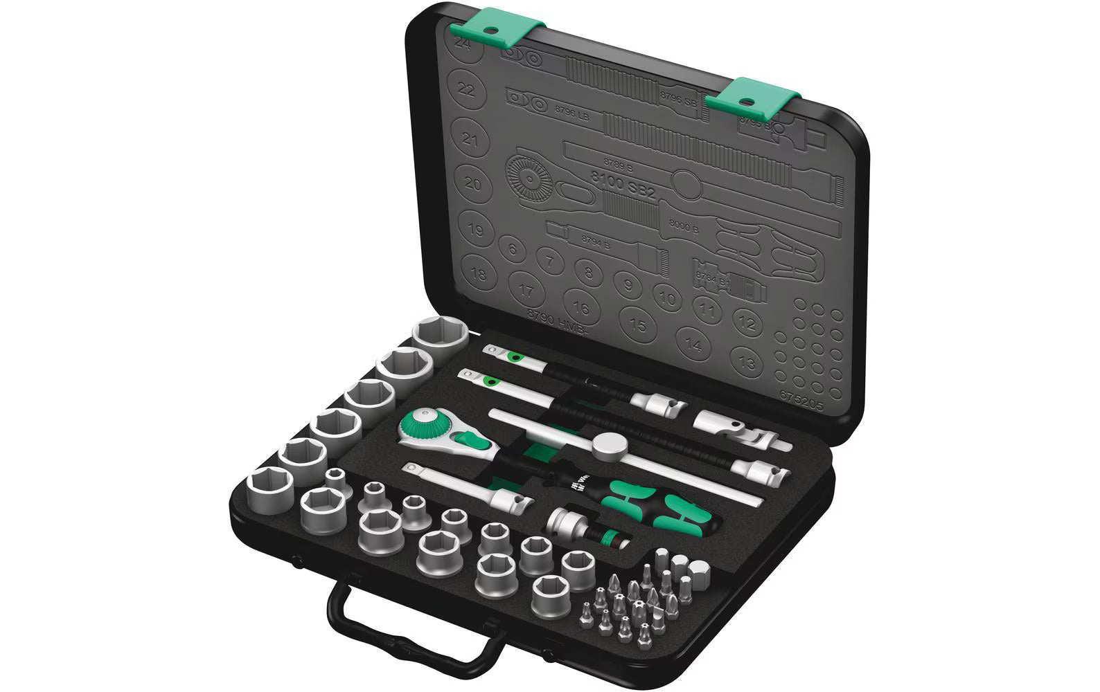 Wera 8100 SB 2 Zyklop Speed-Knarrensatz
