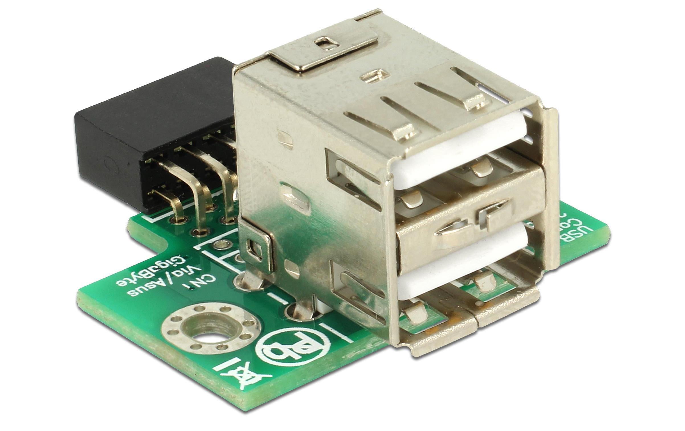 Delock USB Buchse zu 9 Pin Pfostenbuchse