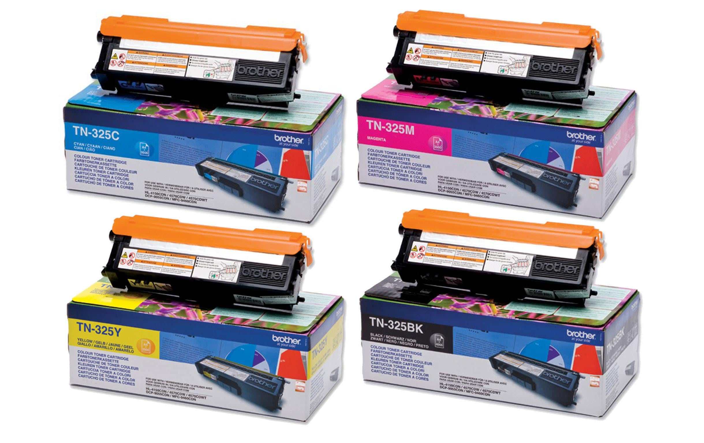 Brother Rainbow Kit TN325BK/C/M/Y