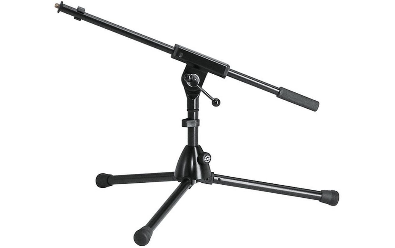 K&M 259/1, Mikrofon-Stativ, niedrig, Galgen