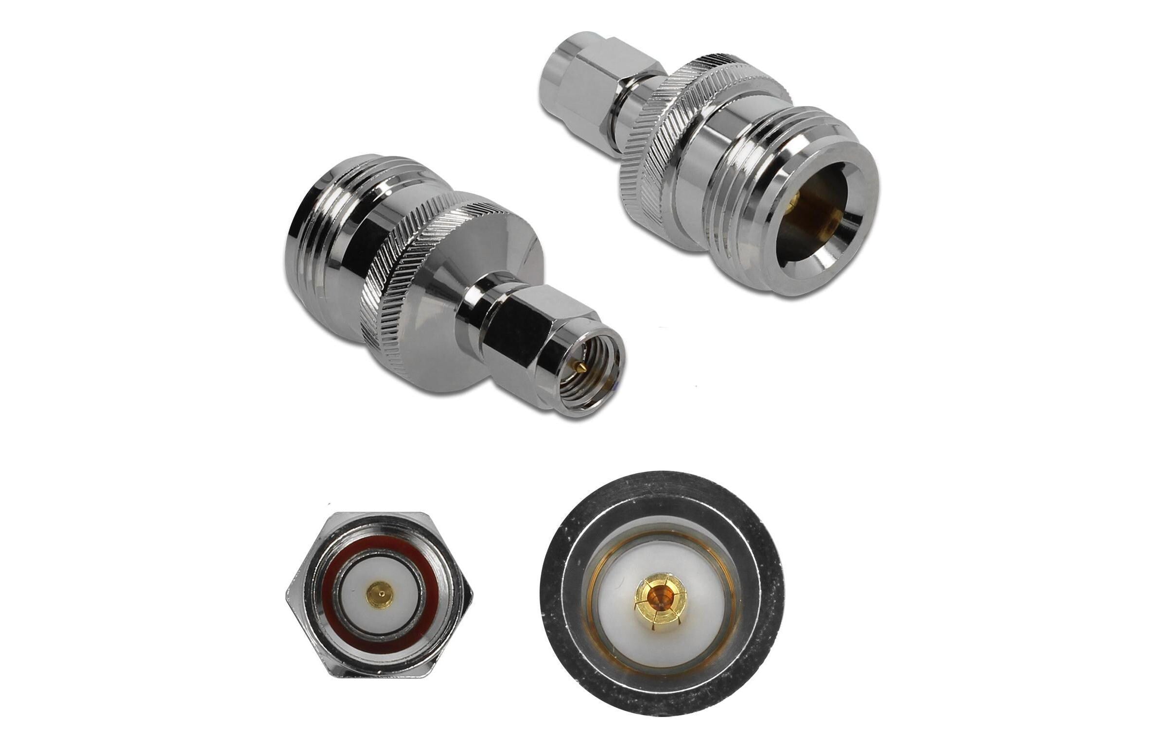 N-Buchse zu SMA-Stecker 2B