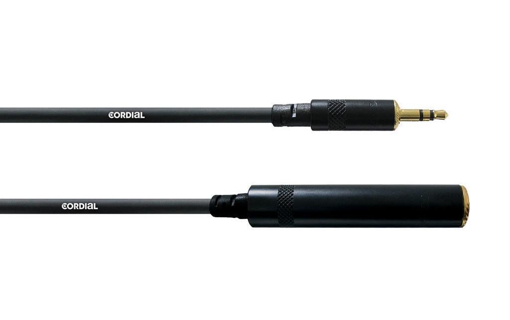 Cordial CFM 0.15 WK, 3.5Klinke/6.3Buchse
