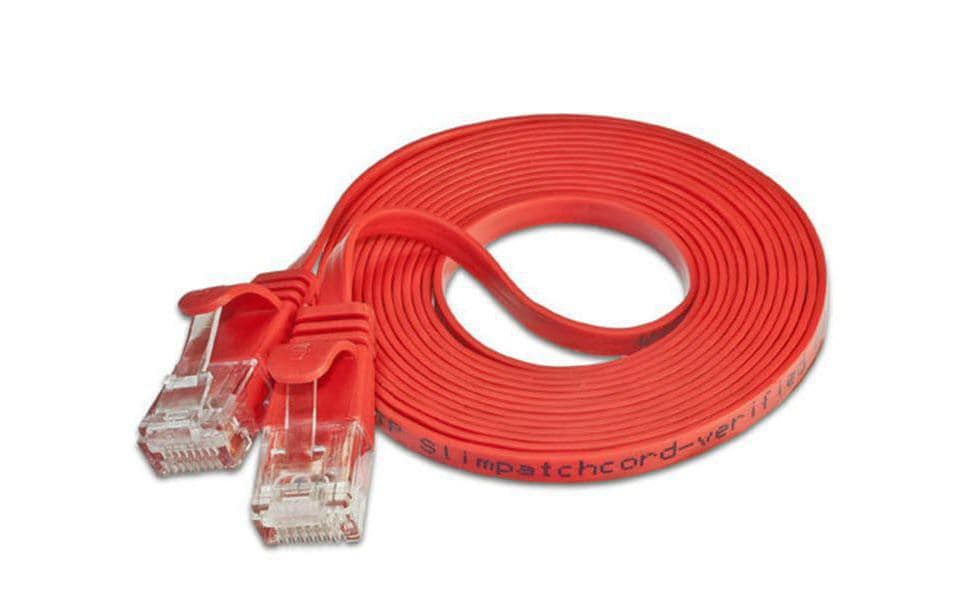 SLIM Slimpatchkabel RJ-45 - RJ-45,