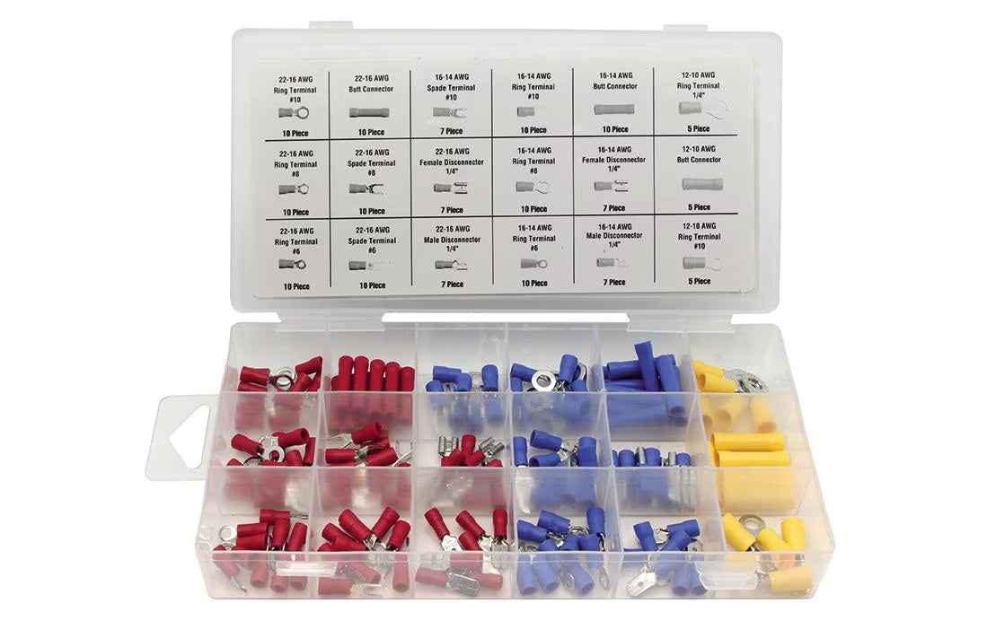 Perel Quetschverbinder-Set HAS05, 150tlg.