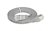 SLIM Slimpatchkabel 2m, Grau, Cat.6