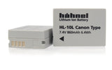 Hähnel Ersatzakku HL-10L , für Canon NB-10L
