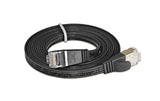 SLIM Slimpatchkabel 5m, Schwarz, Cat.6