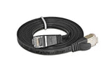 SLIM Slimpatchkabel 1.5m, Schwarz, Cat.6