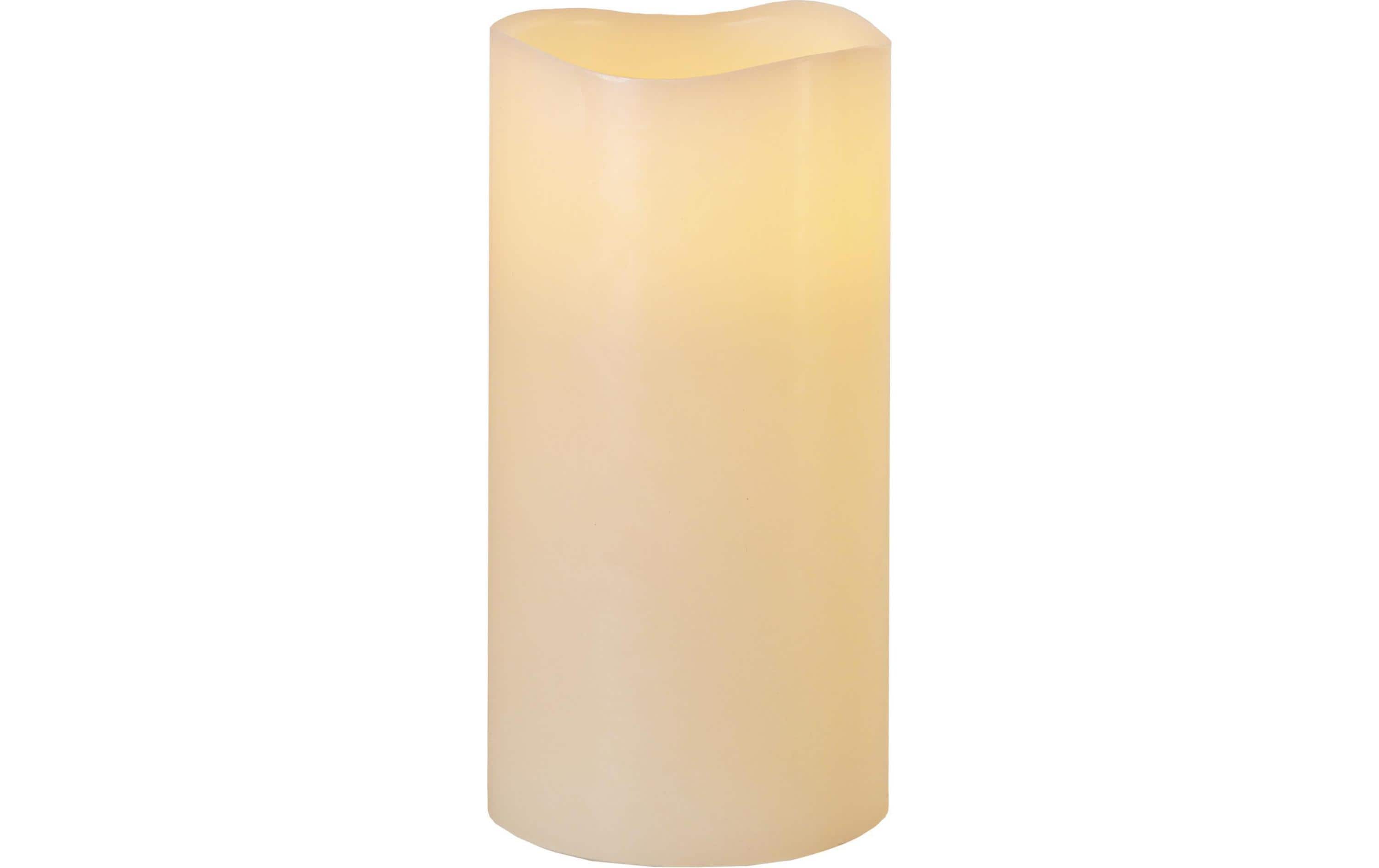 Star Trading LED-Kerze Big 10x20cm Weiss