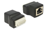 Delock RJ45 Buchse Terminalblock 8Pins