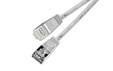 SLIM Slimpatchkabel 25cm, Grau, Cat.6