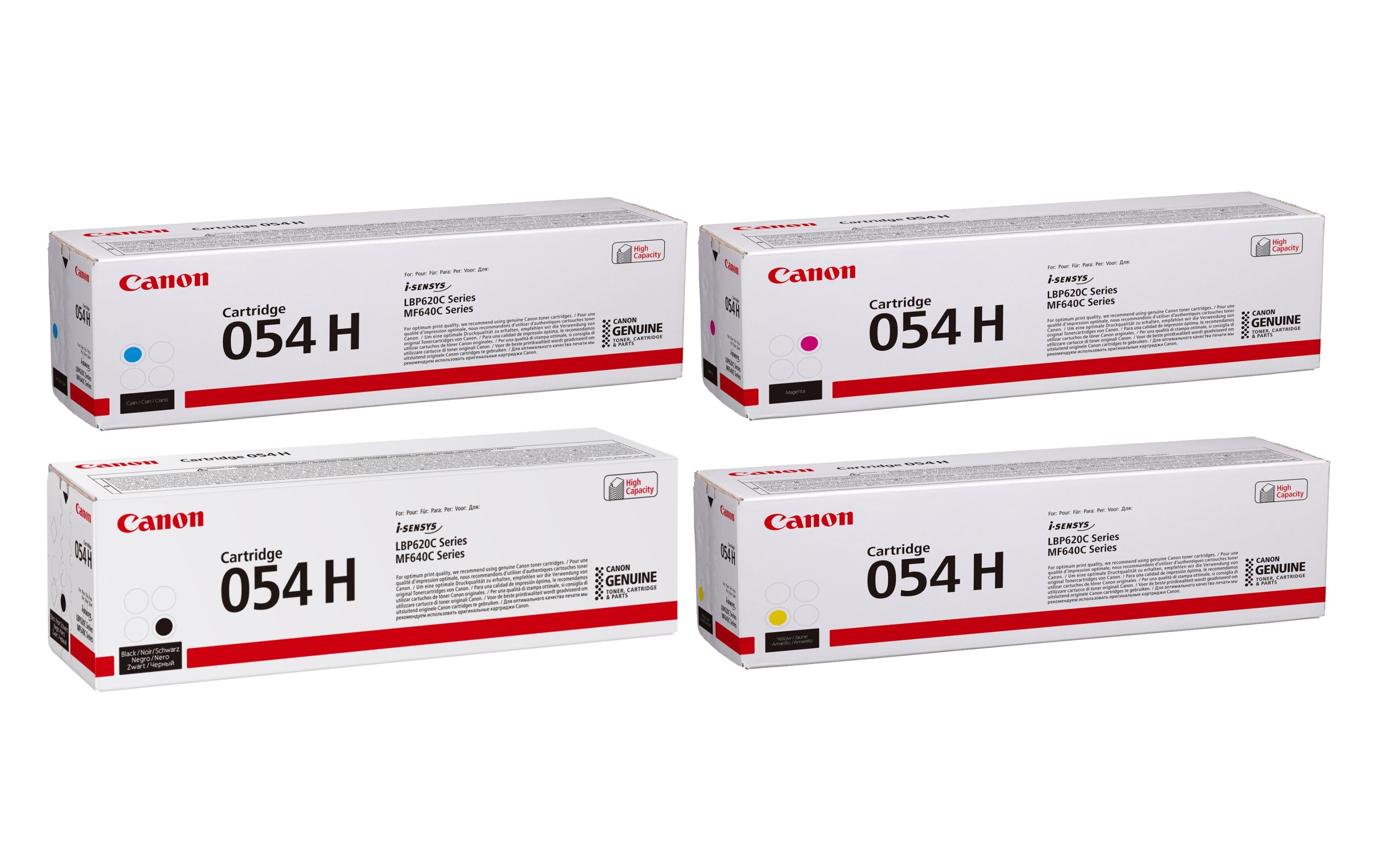 Canon Toner 054 H KIT, BK, C, M, Y