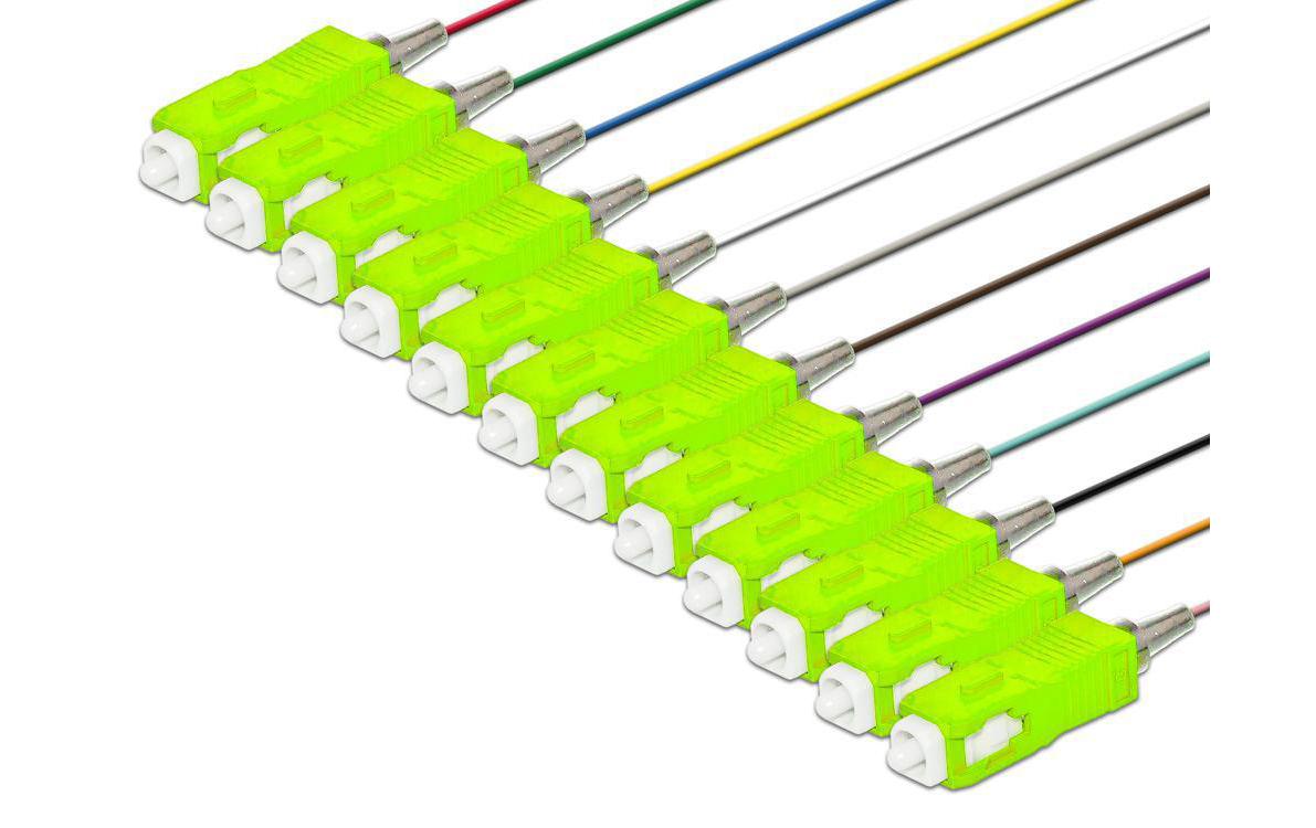 Lightwin Faserpigtail, 2.0m, 12-er Set