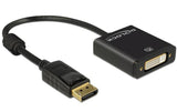 Monitoradapter DP zu DVI, aktiv, 4K Support