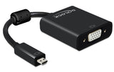 Monitorkonverter Micro-D HDMI zu VGA+Audio