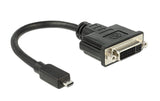 Monitorkonverter Micro-D HDMI zu DVI