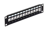 12-Port 10 Panel, metall