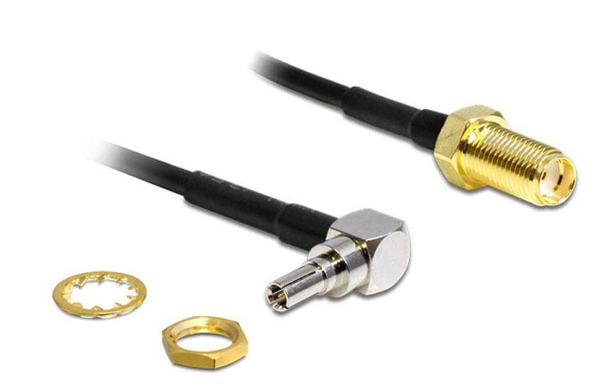 Pigtail Coax Kabel: SMA-Buchse-CRC9-Stecker