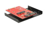 Delock mSATA zu SATA Adapter, 3.5Rahmen